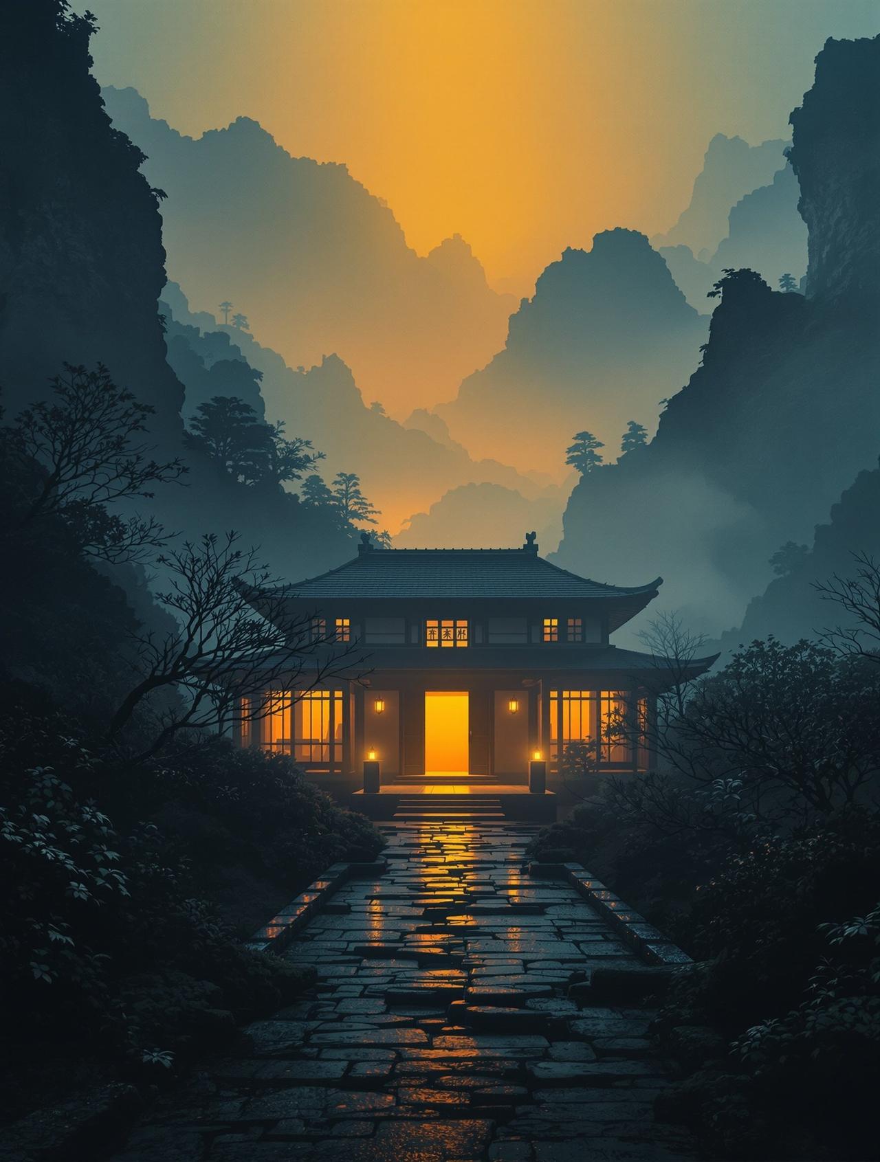 久久午夜影院独播剧《迷雾山庄》高清海报